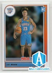 Tre Mann 2021-22 Panini Nbahoops Rookie Card No. 237 OKC THUNDER